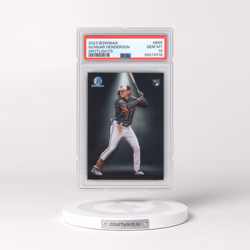 2023 Bowman Spotlights #BS5 Gunnar Henderson (PSA 10 GEM MINT)