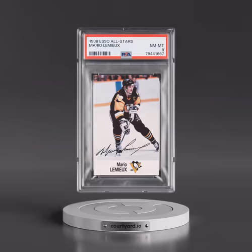 1988 Esso All-Stars Mario Lemieux (PSA 8 NM-MT)