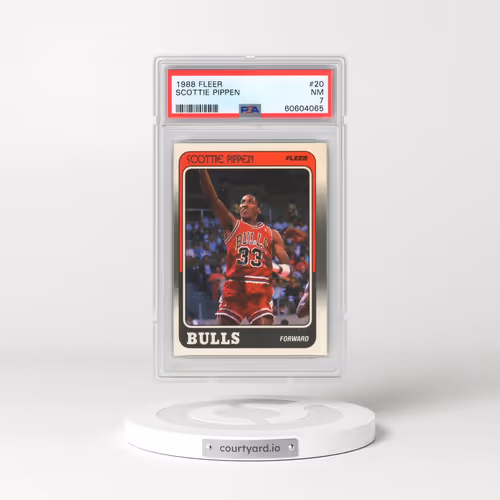 1988 Fleer #20 Scottie Pippen (PSA 7 NM)