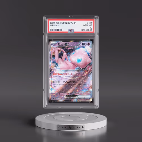 2023 Pokémon Sv2a-Pokémon 151 #151 Mew EX - Holo (PSA 10 GEM MINT)