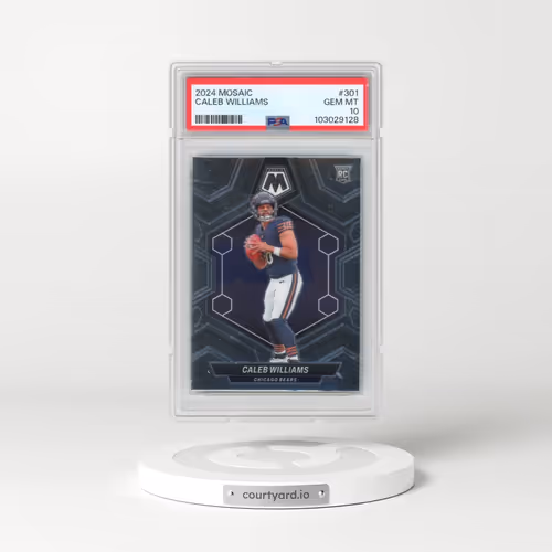 2024 Panini Mosaic #301 Caleb Williams (PSA 10 GEM MINT)