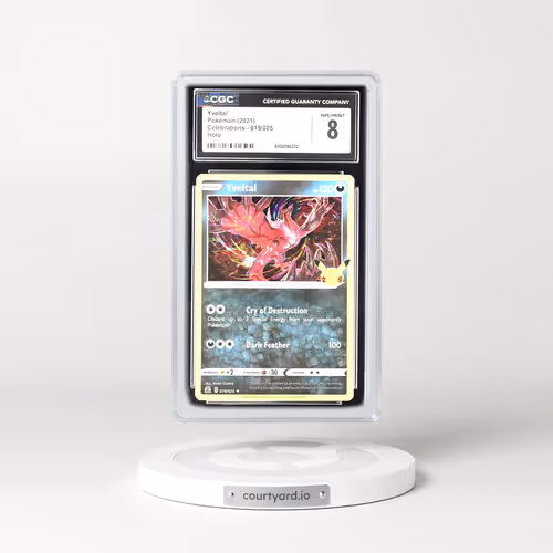 2021 Celebrations #019/025 Yveltal - Holo (CGC 8 NM-MT)