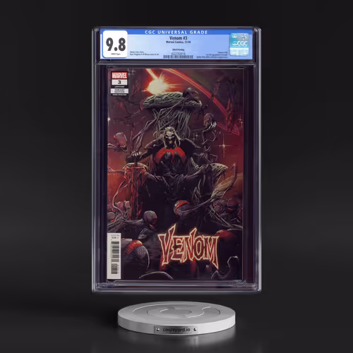 Venom #3 CGC 9.8 White Pages (Marvel Comics, 11/18)