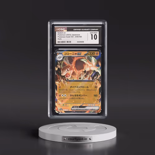 2023 Pokémon Card 151 #076/165 Golem ex - Holo (CGC 10 GEM MINT)