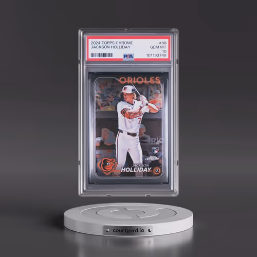 2024 Topps Chrome #88 Jackson Holliday (PSA 10 GEM MINT)