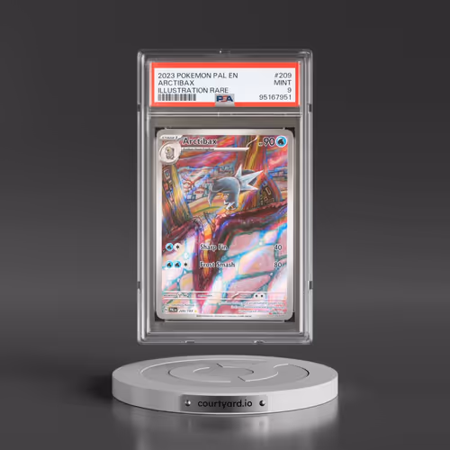 2023 Pokémon Pal EN-Paldea Evolved #209 Arctibax - Illustration Rare (PSA 9 MINT)