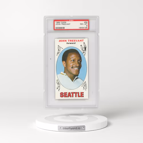 1969 Topps #58 John Tresvant (PSA 8 NM-MT)