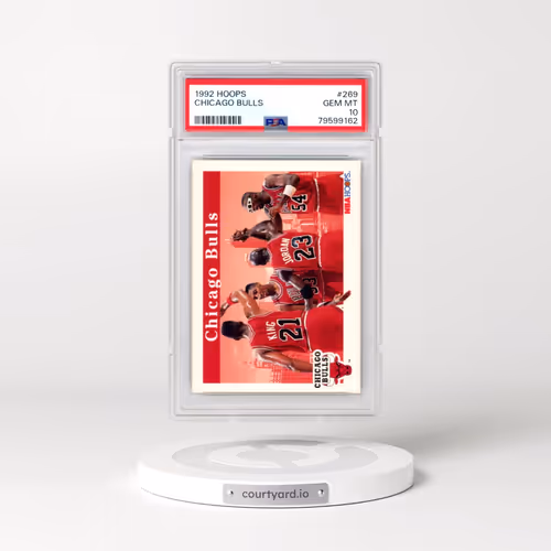 1992 Hoops #269 Chicago Bulls (PSA 10 GEM MINT)