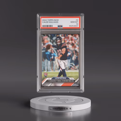 2024 Topps Now #2 Caleb Williams (PSA 10 GEM MINT)