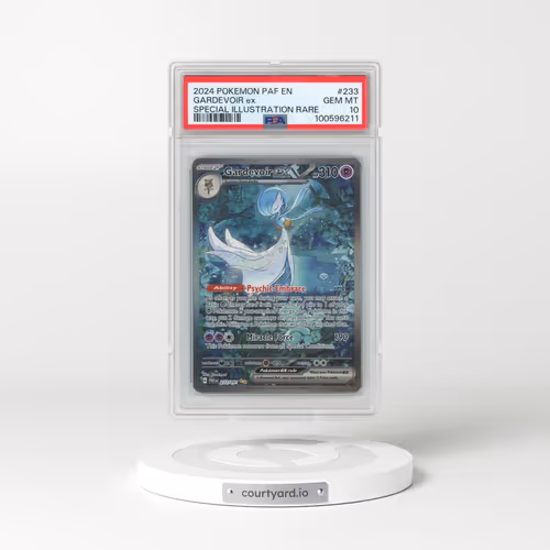 2024 Pokémon Paf EN-Paldean Fates #233 Gardevoir EX - Holo Special Illustration Rare (PSA 10 GEM MINT)