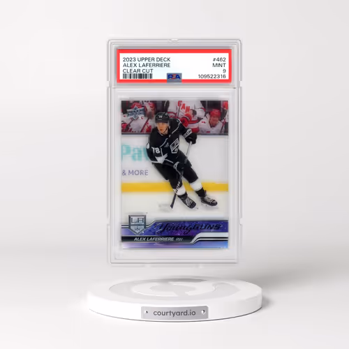 2023 Upper Deck #462 Alex Laferriere - Clear Cut (PSA 9 MINT)