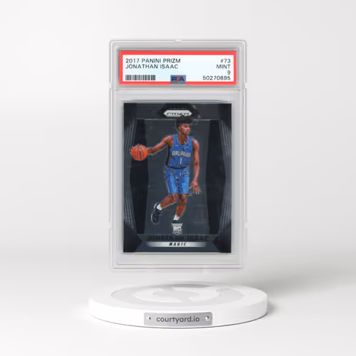 2017 Panini Prizm #73 Jonathan Isaac (PSA 9 MINT)