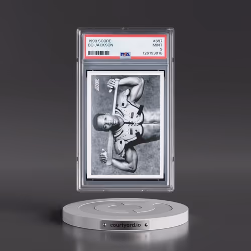 1990 Score #697 Bo Jackson (PSA 9 MINT)