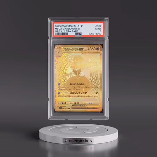 2025 Pokémon M1s-Mega Symphonia #092 Mega Gardevoir EX - Holo Mega Ultra Rare (PSA 9 MINT)