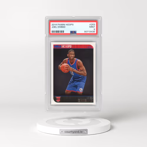 2014 Panini Hoops #263 Joel Embiid (PSA 9 MINT)