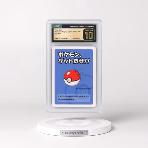 2019 Old Maid Poké Ball (CGC 10 PRISTINE)