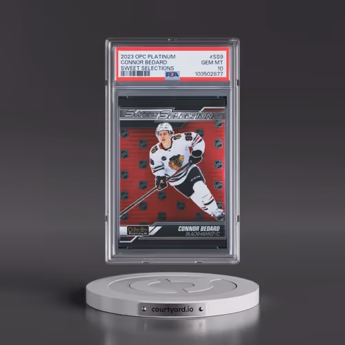 2023 Upper Deck O-Pee-Chee Platinum Sweet Selections #SS9 Connor Bedard (PSA 10 GEM MINT)