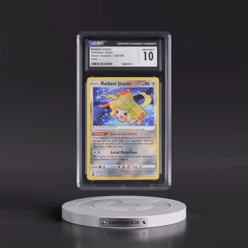 2022 Silver Tempest #120/195 Radiant Jirachi - Holo (CGC 10 GEM MINT)