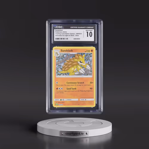 2023 Trading Card Game Classic - CLV, CLC, CLB #009/034 Sandslash - Venusaur & Lugia ex Deck - CLV H