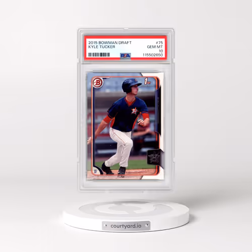 2015 Bowman Draft #75 Kyle Tucker (PSA 10 GEM MINT)