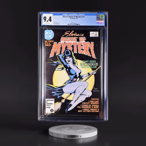 Elvira's House of Mystery #11 CGC 9.4 White Pages (DC Comics, 1/87) - Universal