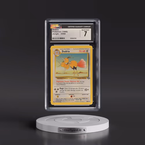 1999 Jungle #34/64 Dodrio (CGC 7 NM)