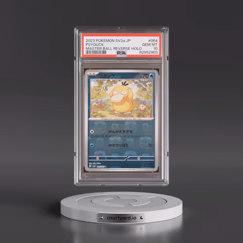 2023 Pokémon Sv2a-Pokemon 151 #054 Psyduck - Reverse Holo Master Ball (PSA 10 GEM MINT)