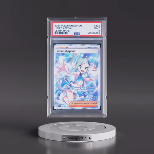 2024 Pokémon Ssp EN-Surging Sparks #234 Lisia's Appeal - Ultra Rare (PSA 9 MINT)