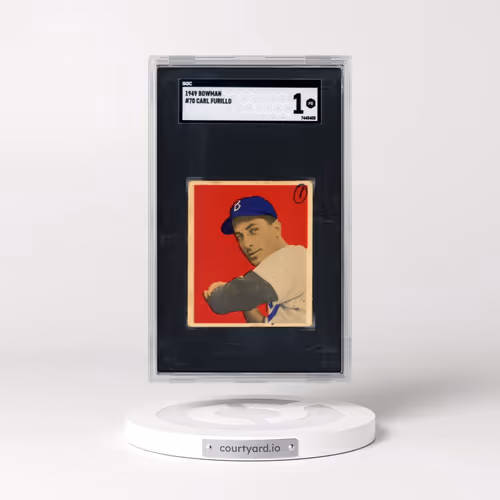 1949 Bowman #70 Carl Furillo (SGC 1 PR)