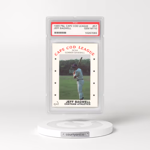 1988 P&L Cape Cod League #57 Jeff Bagwell (PSA 10 GEM MINT)