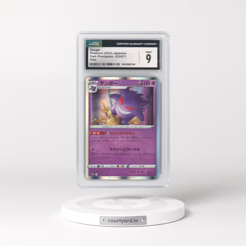2021 Dark Phantasma #023/071 Gengar - Holo (CGC 9 MINT)