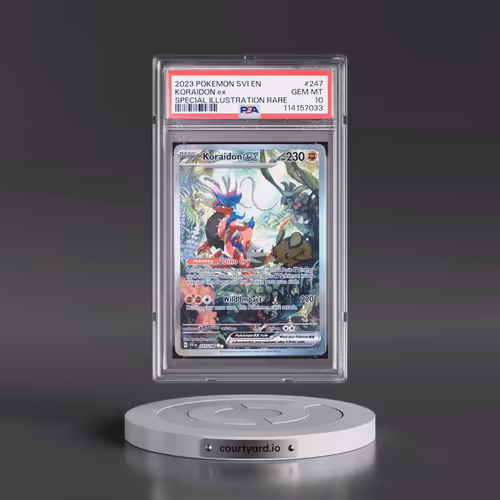 2023 Pokémon Svi EN-Scarlet & Violet #247 Koraidon EX - Holo Special Illustration Rare (PSA 10 GEM M