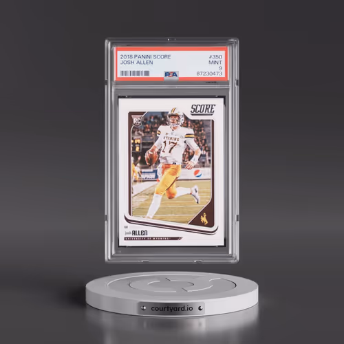 2018 Panini Score #350 Josh Allen (PSA 9 MINT)