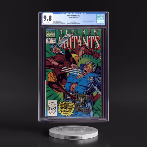 New Mutants #93 CGC 9.8 White Pages (Marvel Comics, 9/90)