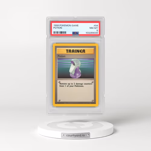 1999 Pokémon Game #94 Potion (PSA 8 NM-MT)