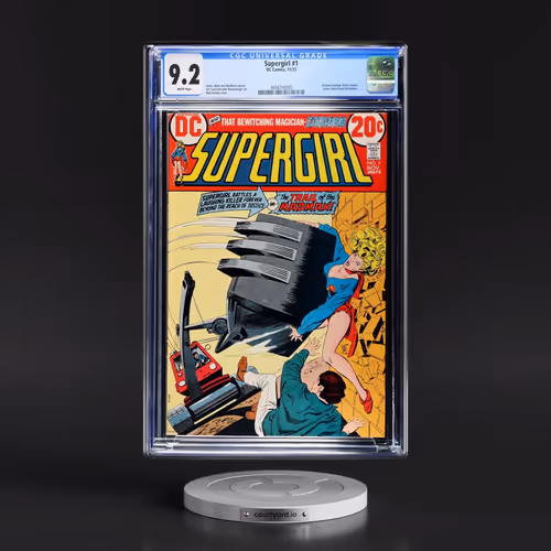 Supergirl #1 CGC 9.2 White Pages (DC Comics, 11/72)