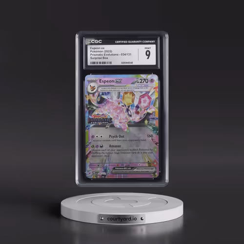 2024 Prismatic Evolutions - PRE EN #034/131 Espeon ex - Surprise Box (Prismatic Evolutions Stamp) (H
