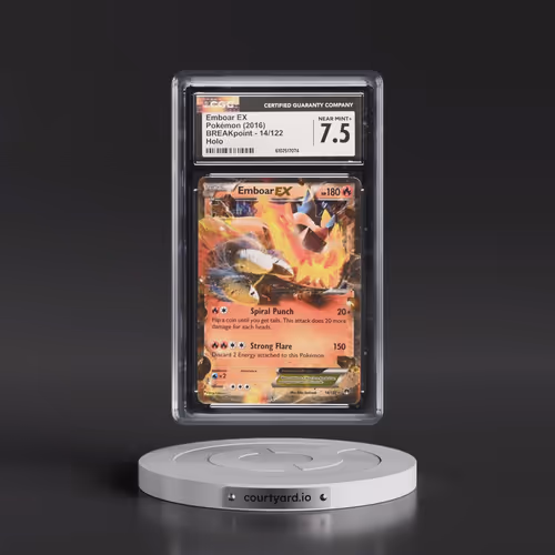 2016 BREAKpoint #14/122 Emboar EX - Holo (CGC 7.5 NM+)