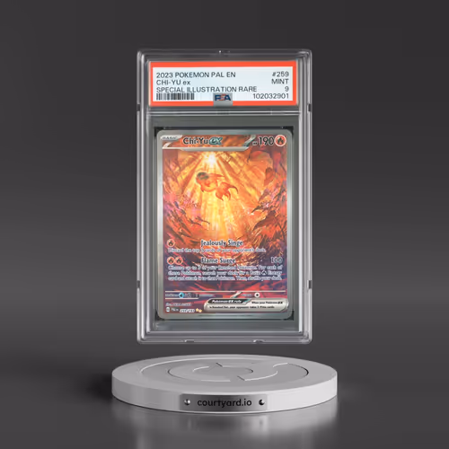 2023 Pokémon Pal EN-Paldea Evolved #259 Chi-YU EX - Holo Special Illustration Rare (PSA 9 MINT)