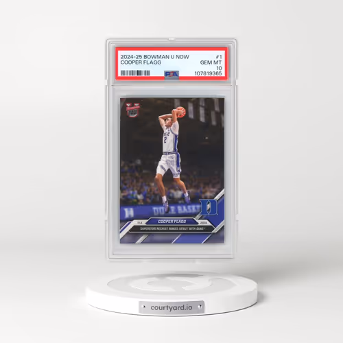 2024 Bowman U Now #1 Cooper Flagg (PSA 10 GEM MINT)