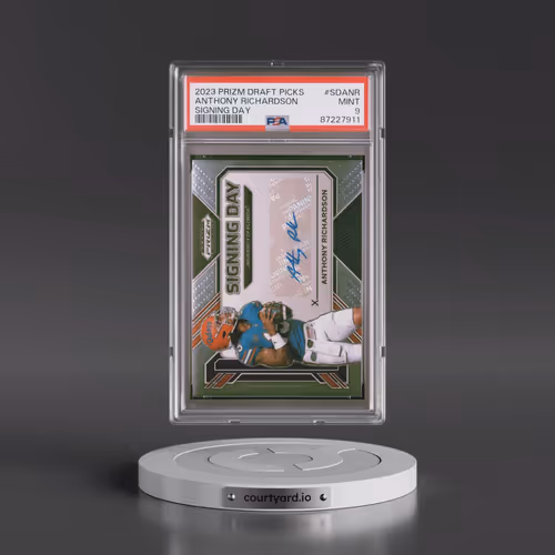2023 Panini Prizm Draft Picks Signing Day #SDANR Anthony Richardson (PSA 9 MINT)