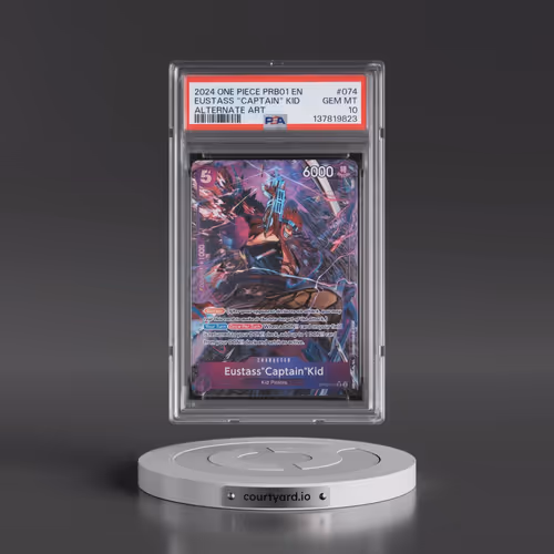 2024 One Piece Premium Booster -One Piece Card the Best #074 Eustass "Captain" Kid - Alternate Art (