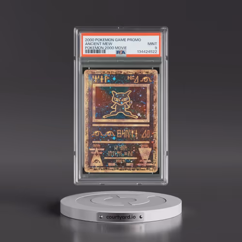 2000 Pokémon Game Movie Ancient Mew - Pokemon 2000 Movie (PSA 9 MINT)