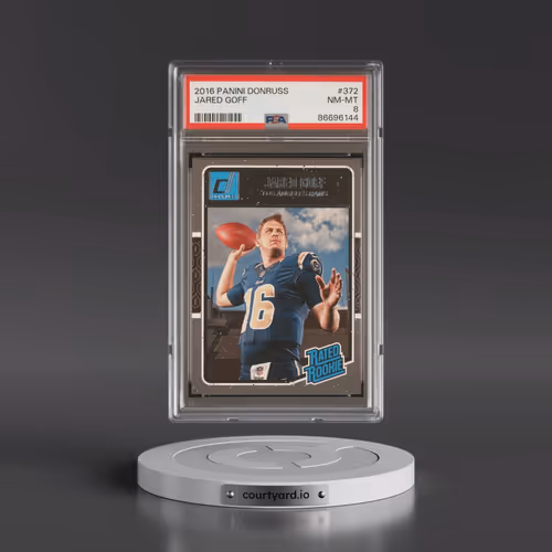 2016 Panini Donruss #372 Jared Goff (PSA 8 NM-MT)