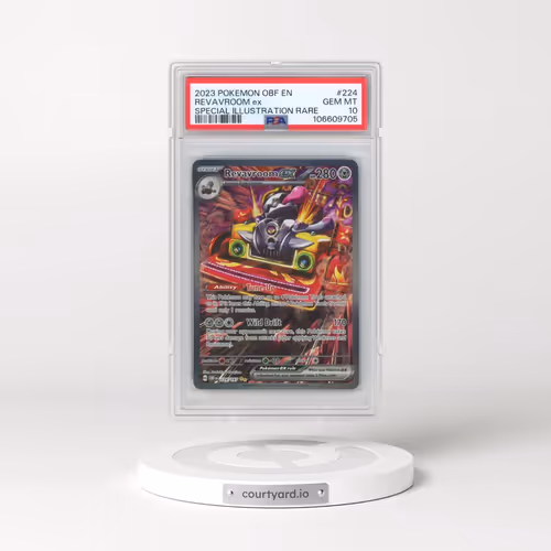 2023 Pokémon Obf EN-Obsidian Flames #224 Revavroom EX - Holo Special Illustration Rare (PSA 10 GEM M