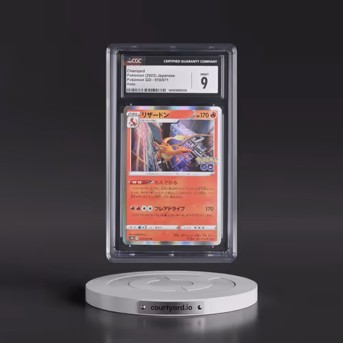 2022 Pokémon GO #010/071 Charizard - Holo (CGC 9 MINT)