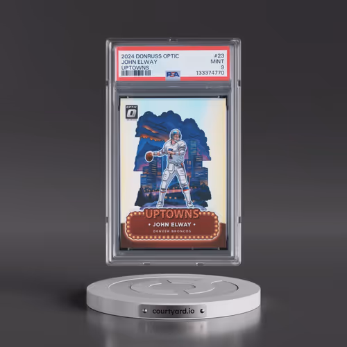 2024 Panini Donruss Optic Uptowns #23 John Elway (PSA 9 MINT)