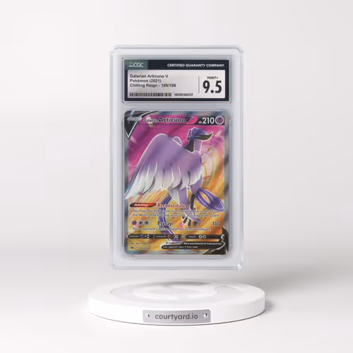 2021 Chilling Reign #169/198 Galarian Articuno V - Ultra Rare Holo (CGC 9.5 MINT+)