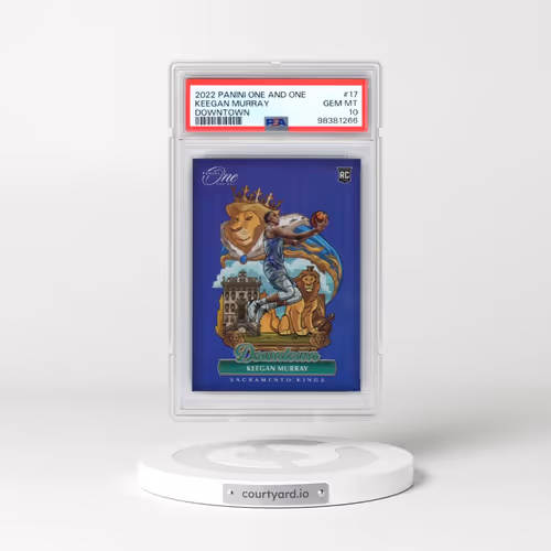 2022 Panini One and One Downtown #17 Keegan Murray (PSA 10 GEM MINT)