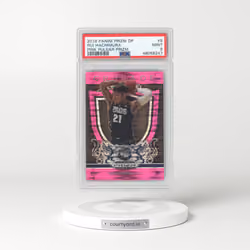 2019 Panini Prizm Draft Picks #5 Rui Hachimura - Pink Pulsar Prizm (PSA 9 MINT)